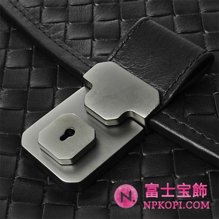 ボッテガ ヴェネタ] イントレチャートのレザーブリーフケース[ブラック]170238 vq131 1000